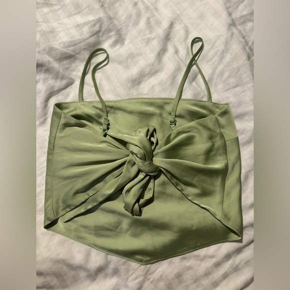 Sun-deh (Sunday Best) tie back top 2xs - Picture 2 of 3